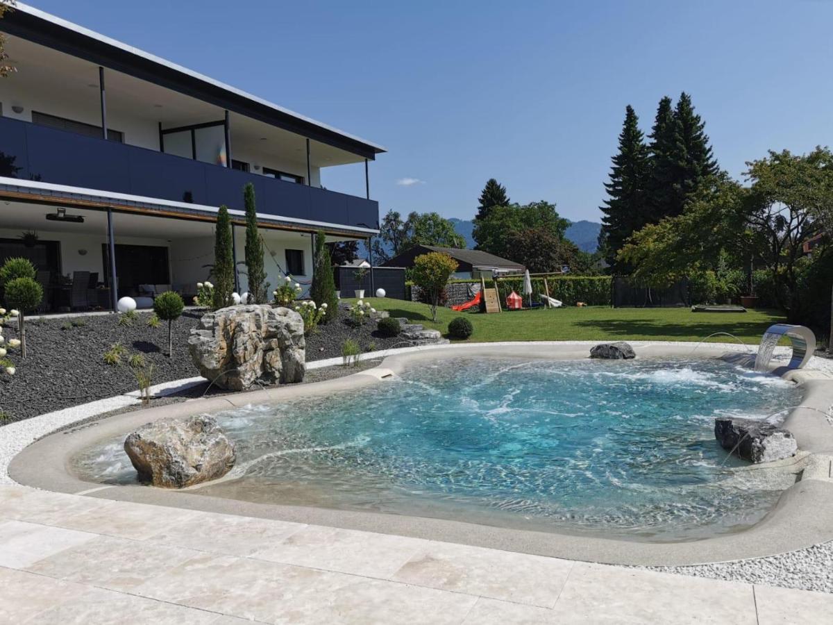 Ferienwohnung am Bodensee Hard Exterior foto